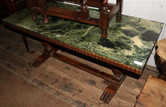 Marble top table